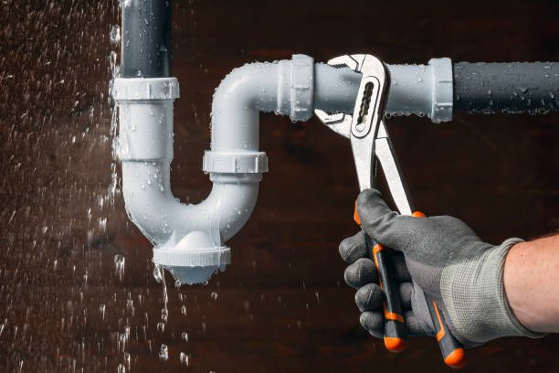 Professional Plumber technician working in Brinklow, MD